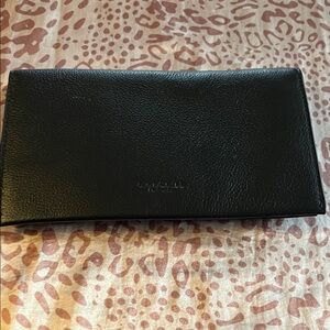 Coach Black Leather Phone Holder